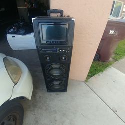 Kareoke Speaker With Dvd