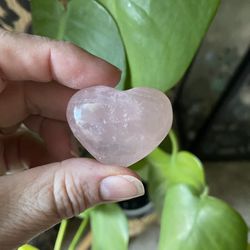 Rose Quartz Heart 