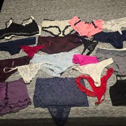 Underwear Thongs Victoria Secret Size Large Lot