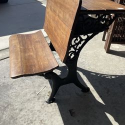 Antique School Desk 