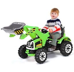Kids Ride-On Tractor with Front Loader