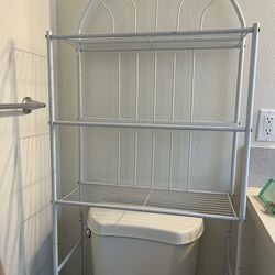 bathroom shelves