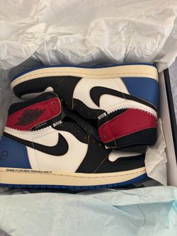 Jordan 1 union /fragment  varsity red size 8.5