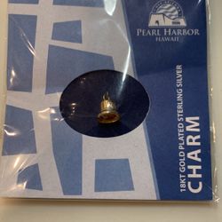 18kt Gold Plated Sterling Silver Charm