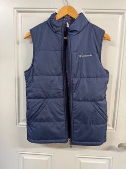 Columbia Reversible Puffer & Fleece Vest - Youth L (14/16)