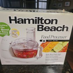 Hamilton Beach 8 Cup Food Processor 