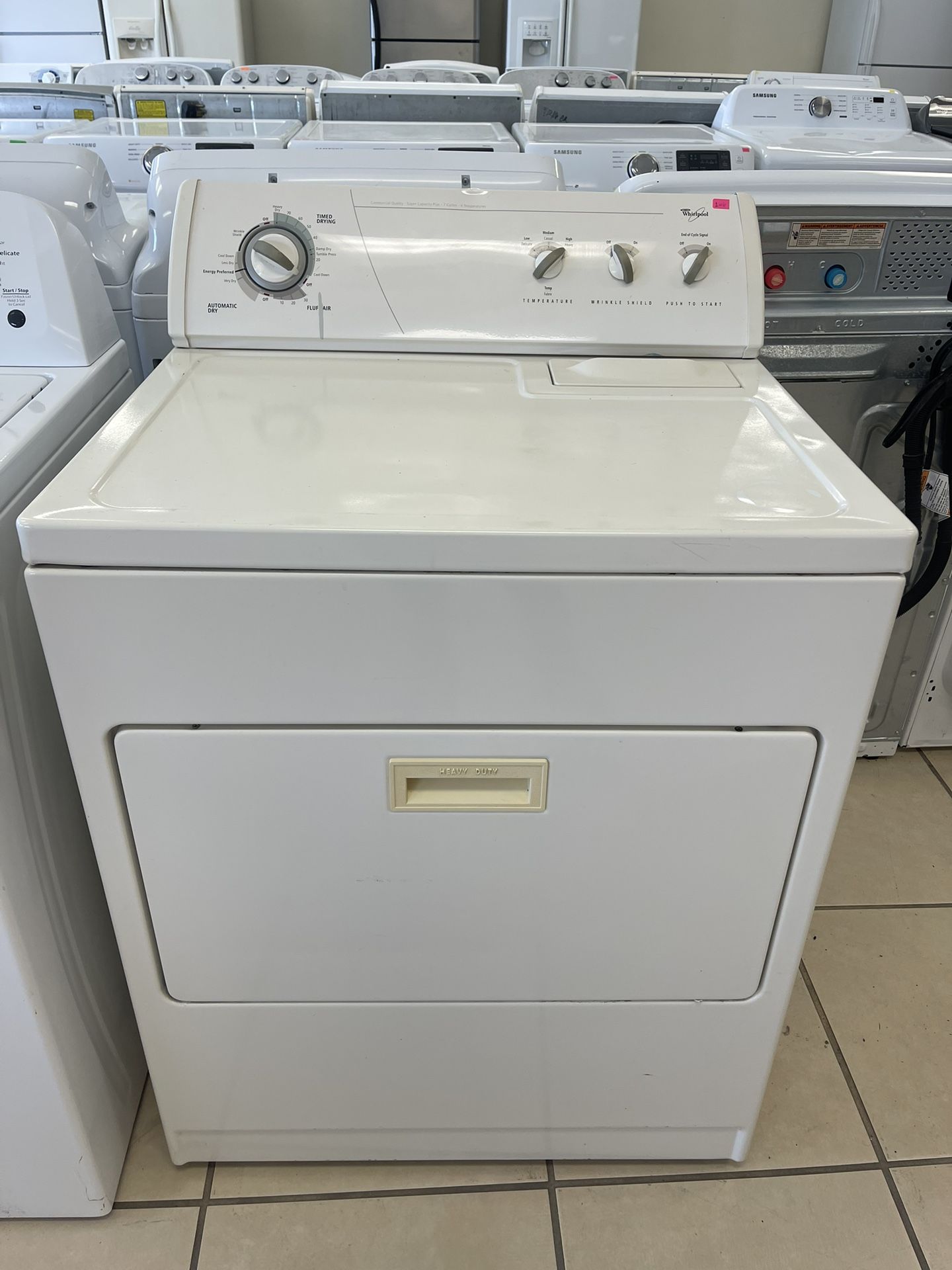 WHIRLPOOL REGULAR DRYER BEIGE