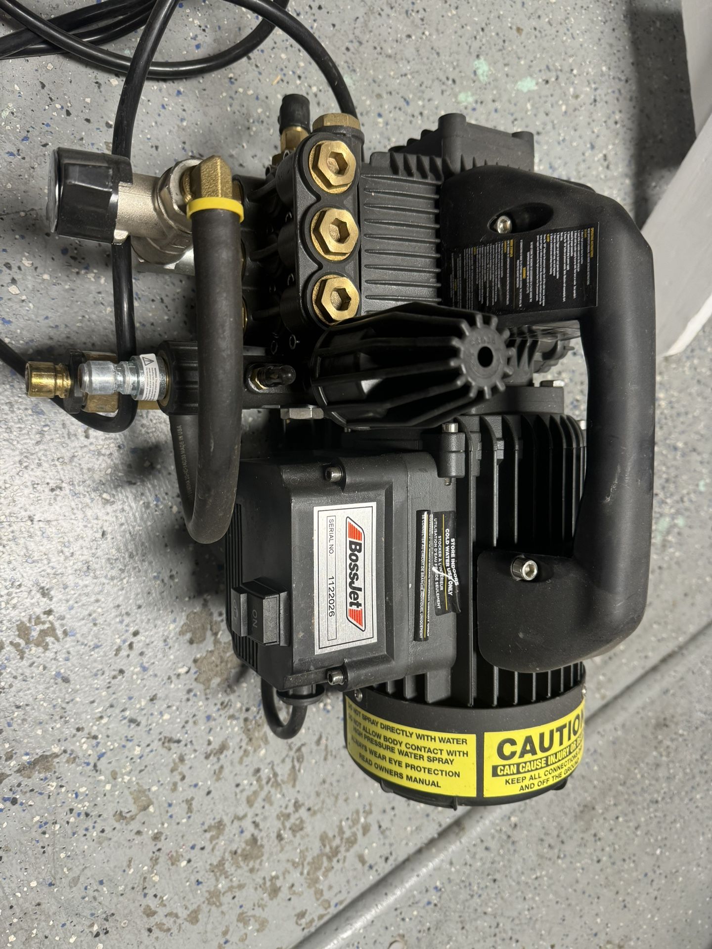 BossJet Electric Sewer Jetter