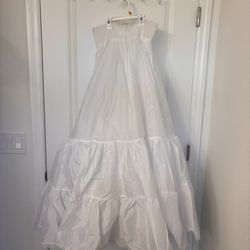 Wedding dress slip Size 10