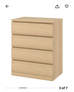 IKEA light wood dresser