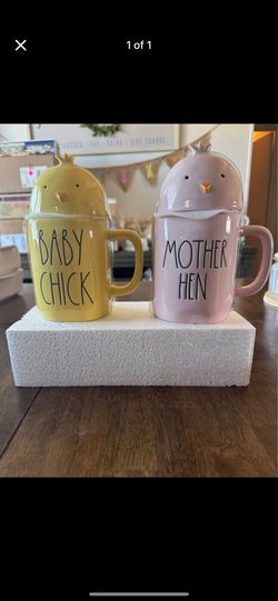 Rae Dunn Easter Mugs Set 