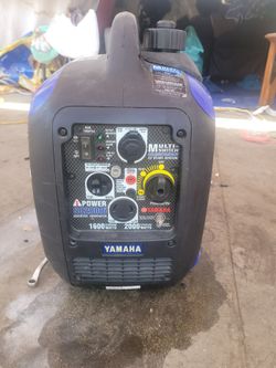 Ai power by yamaha. Sc2000i. Inverter generator