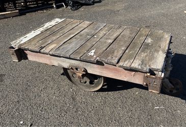 Original Vintage Hamilton Railroad Carts