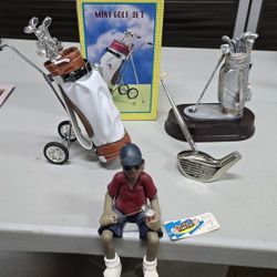 Golfers Decorative Items 