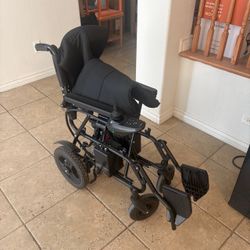 Cheerdmoto Electric Wheelchair - Smart B02 | Dual-Motor Electric Power Movement Device - 350 lbs Capacity, 15 Mile Range