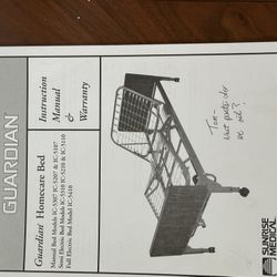 Hospital Bed With Bed Sore Prevent Mattress $250.00