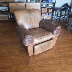 Leather Reclining Chair - Free