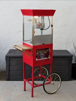 Commercial Popcor 10oz by "NOSTALGIA"  #CCP610 -   Movie Theater Style Popcorn- Roughly 5ft Tall /18" x 18" • appliances, game room, man cave, home th