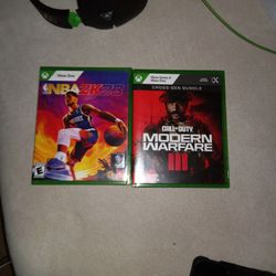 Modern Warfare 3 Series X And One And 2k 23 For Xbox One