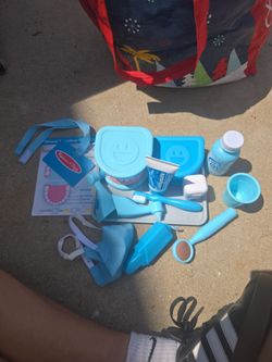 Dentist kids play set