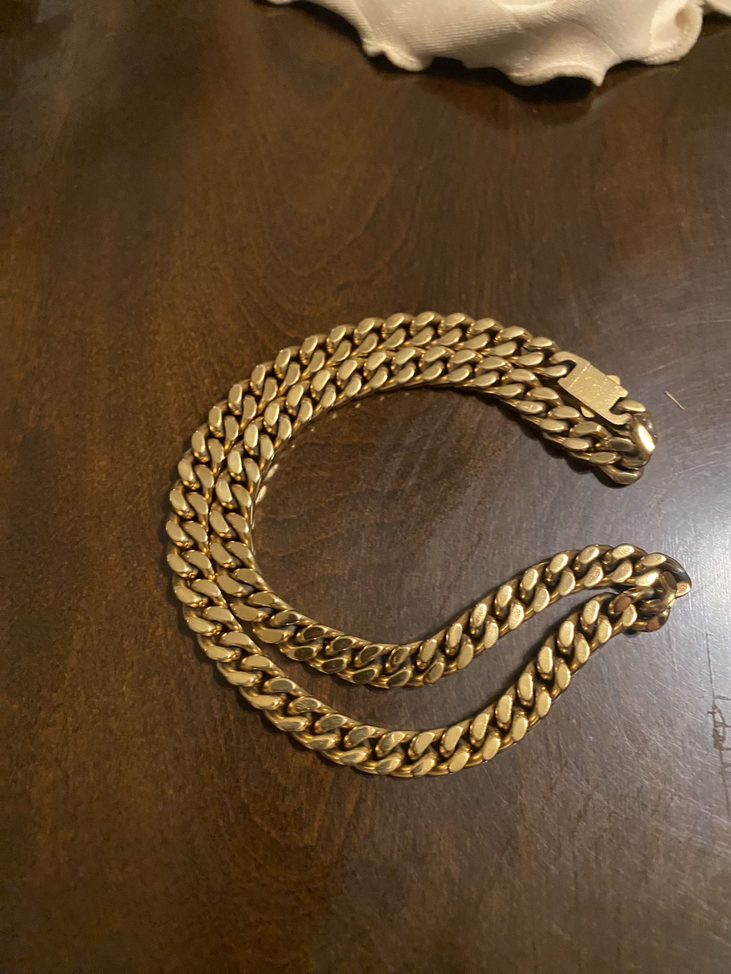 KRFY & Co Mens Gold Chain