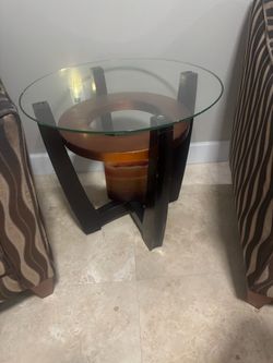 Glass Coffee and Side Tables