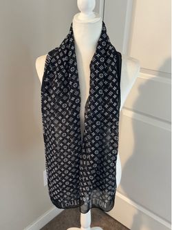 Monogram scarf