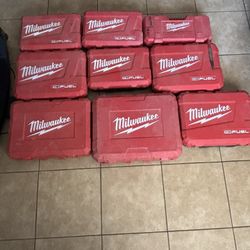 Milwaukee Cases Only 20 Each Or 150 All 