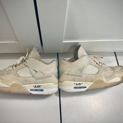 Jordan 4 OffWhite Sail (beige)