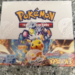 Pokemon Surging Sparks Booster Pack Box 
