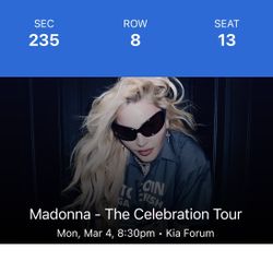 Madonna At The Forums