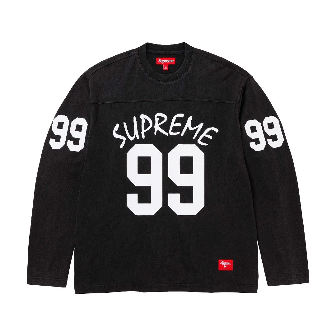 Supreme 99 Long Sleeve Football Jersey