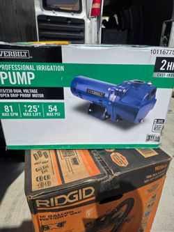 Everbilt 2 HP Cast Iron Lawn Irrigation Pump