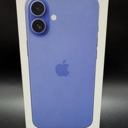 Apple iPhone 16 ultramarine 128gb Unlocked Bonus New Screen Protector I Can Bring It To You 