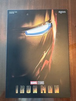 1.5 oz Silver Iron Man Foil Movie Poster.
