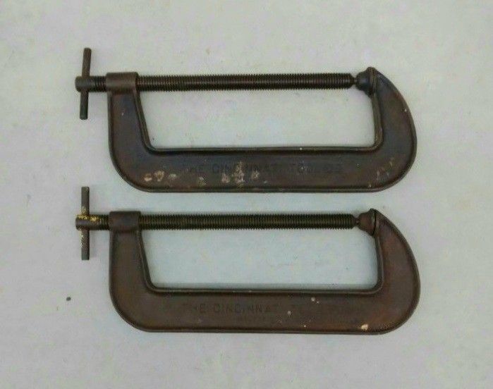 Vintage Cincinnati Tool Co. 12" C Clamps