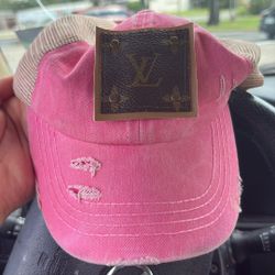 Hat With LV Patch 