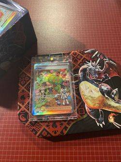 clive full art pokemon card Clive Full Art Trainer Ultra Rare Paldean Fates 227/091, NM Pokemon Ca main image 1