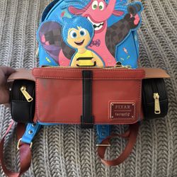 Inside Out Mini Backpack And Wallet 