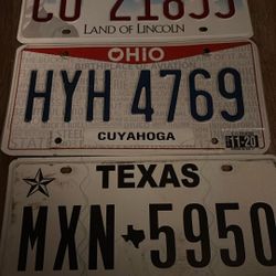 License Plates 