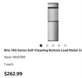 NEW Brio 740 Bottom Load Water Dispenser – Self-Cleaning UV | Hot, Cold & Room Temp