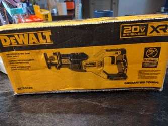 New DeWalt 20v max xr reciprocating saw tool only ..$120