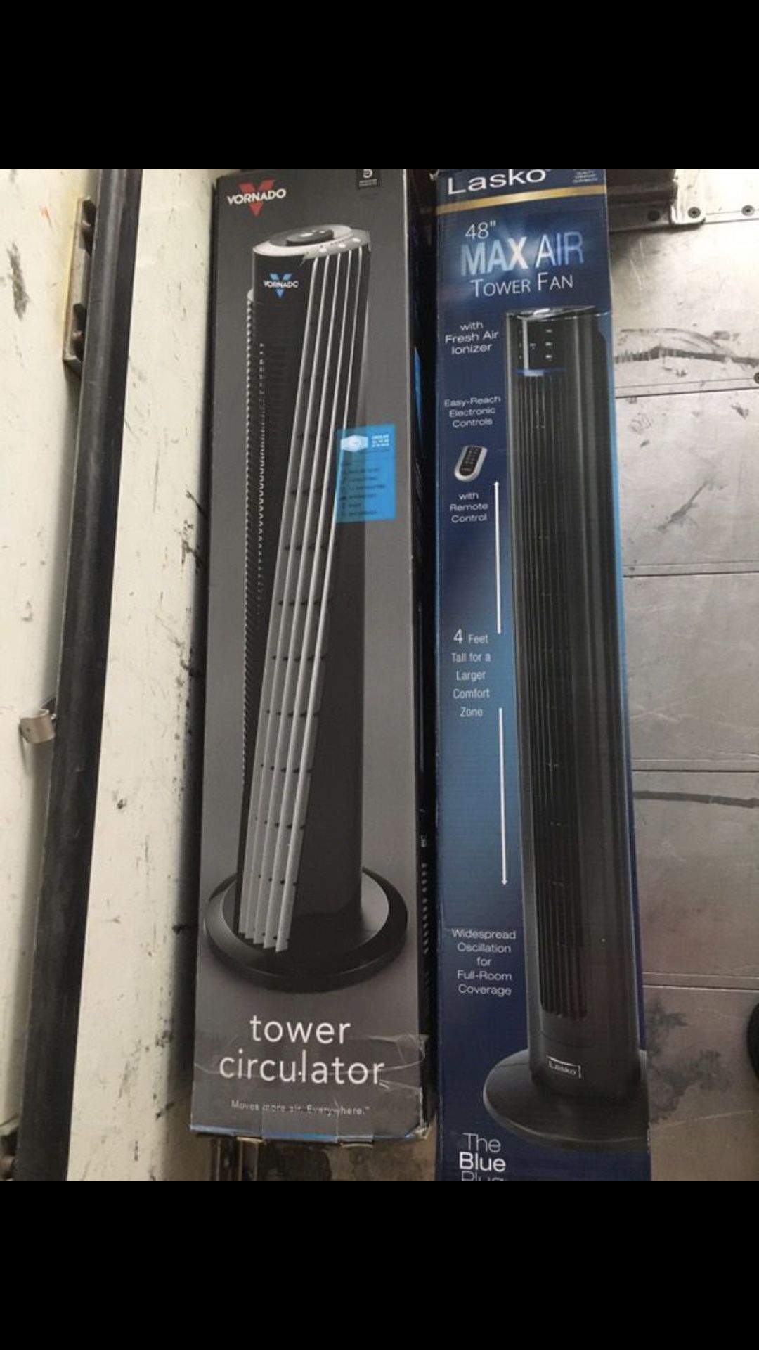Tower fans