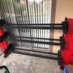 ALPHA -3 TIER DUMBBELL WEIGHTS STORAGE RACK CAN EASILY FIT 5-100 LBS WITHOUT TAKING TOO MUCH SPACE ( Dumbbells Not Included) 