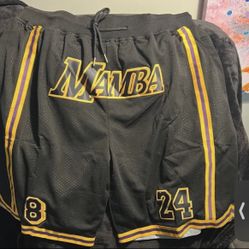 Kobe Mamba Shirts (3 SIZES)Add A Jersey Too