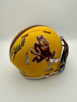Cam Skattebo Signed Mini ASU Helmet