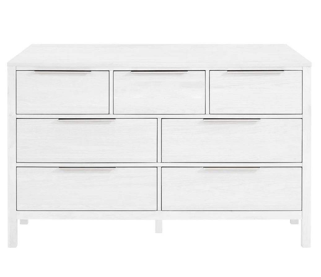 Nurture& Brand - The Newport Large Dresser, White