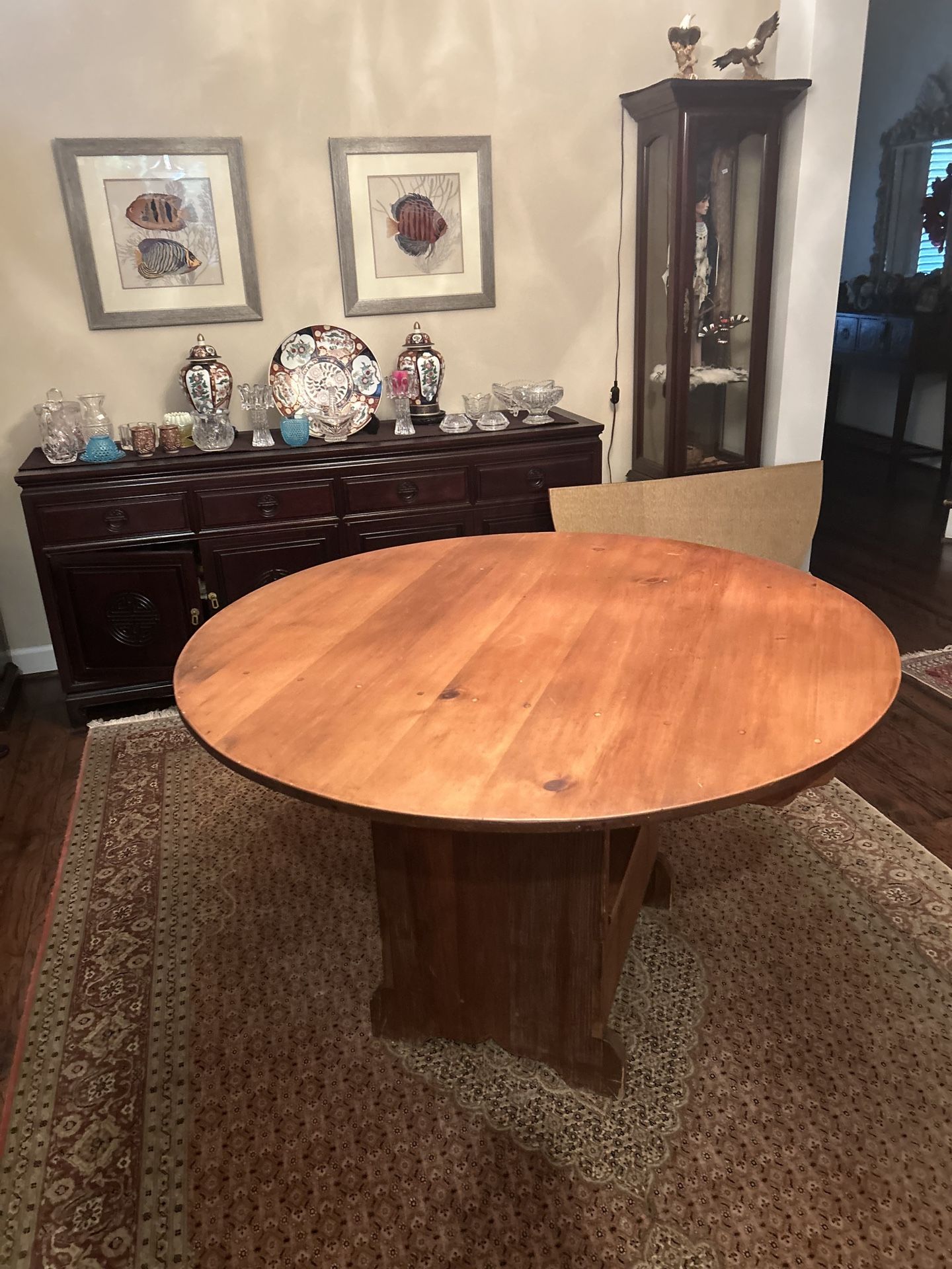 Antique Round Table