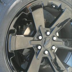 22" rims 2016 silverado stocks!