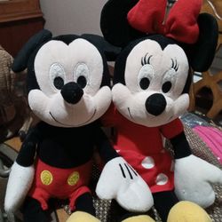 Disney Mickey And Minnie Mouse 